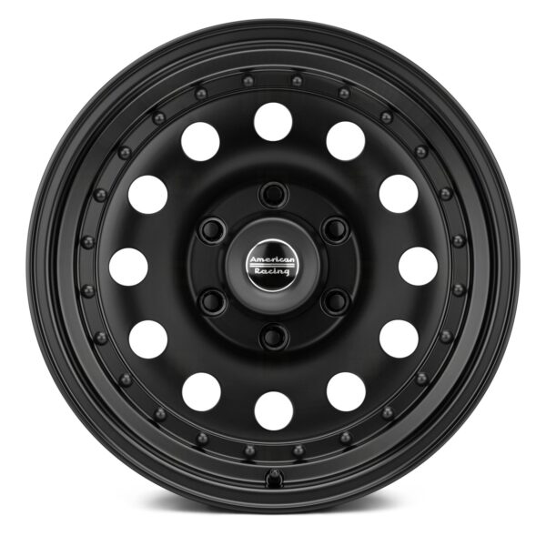 american-racing-ar62-outlaw-ii-satin-black-front