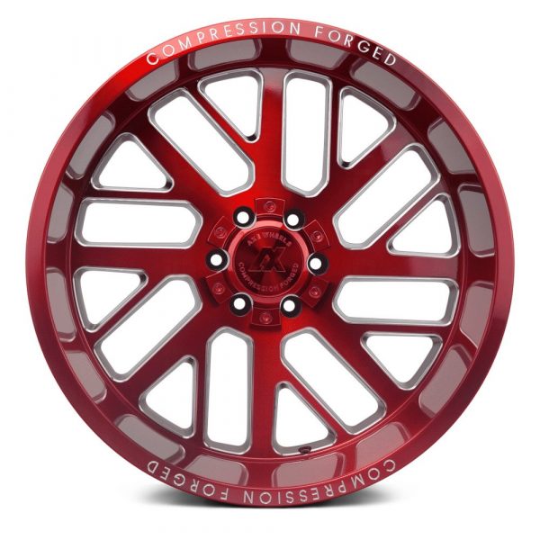 axe-ax2.2-candy-red-milled-accents-front
