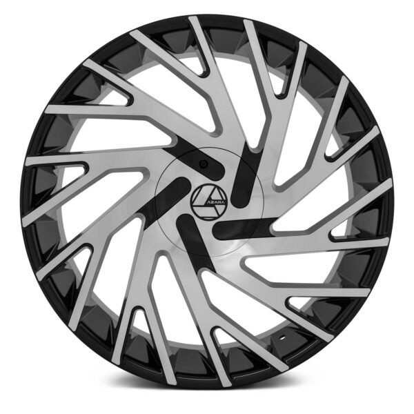 azara-aza-505-gloss-black-machined-face-front