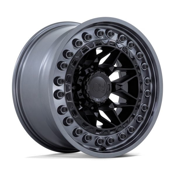 BLACK RHINO BR008 ALPHA 20X10 8 ET-18 MATTE BLACK W MATTE GUNMETAL LIP-std-org-2