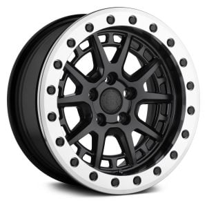 black-rhino-gravel-5-lug-matte-black-machined-ring