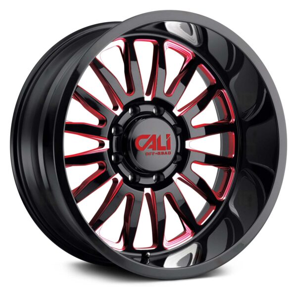cali-off-road-9110-summit-gloss-black-red-milled-accents