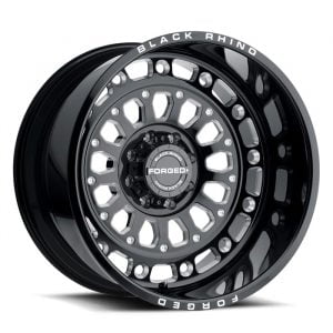 forged-truck-wheels-rims-black-rhino-centurion-8-lug-gloss-black-milled-24×14-std-700