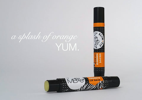 Orange Silk Lip Balms