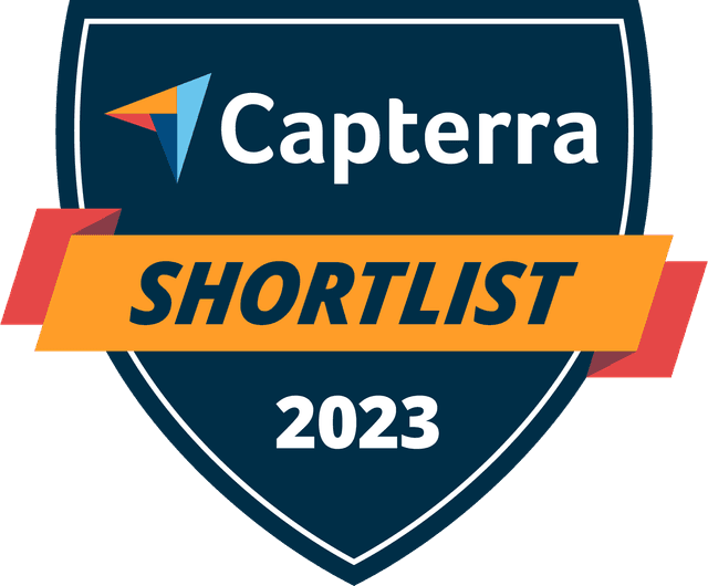 Hootsuite awarded the 2023 Capterra Shortlist badge