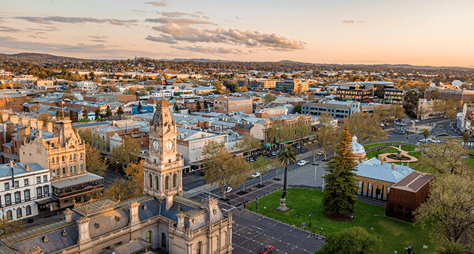 Imagen de la ciudad de Bendigo 