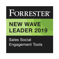 Hootsuite awarded the Forrester New Wave Leader 2019 award in the Sales Social Engagement Tools category