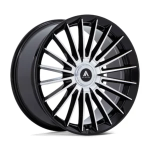 ASANTI ABL48 VICEROY 22X10.5 5 ET38 GLOSS BLACK W MACHINED FACE A1