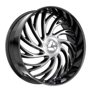 AZX-101 Gloss Black Machined S