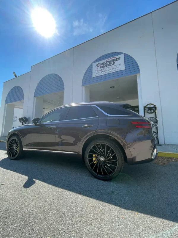 Genesis GV70 Black Wheels – Asanti ABL18 22 inch 1